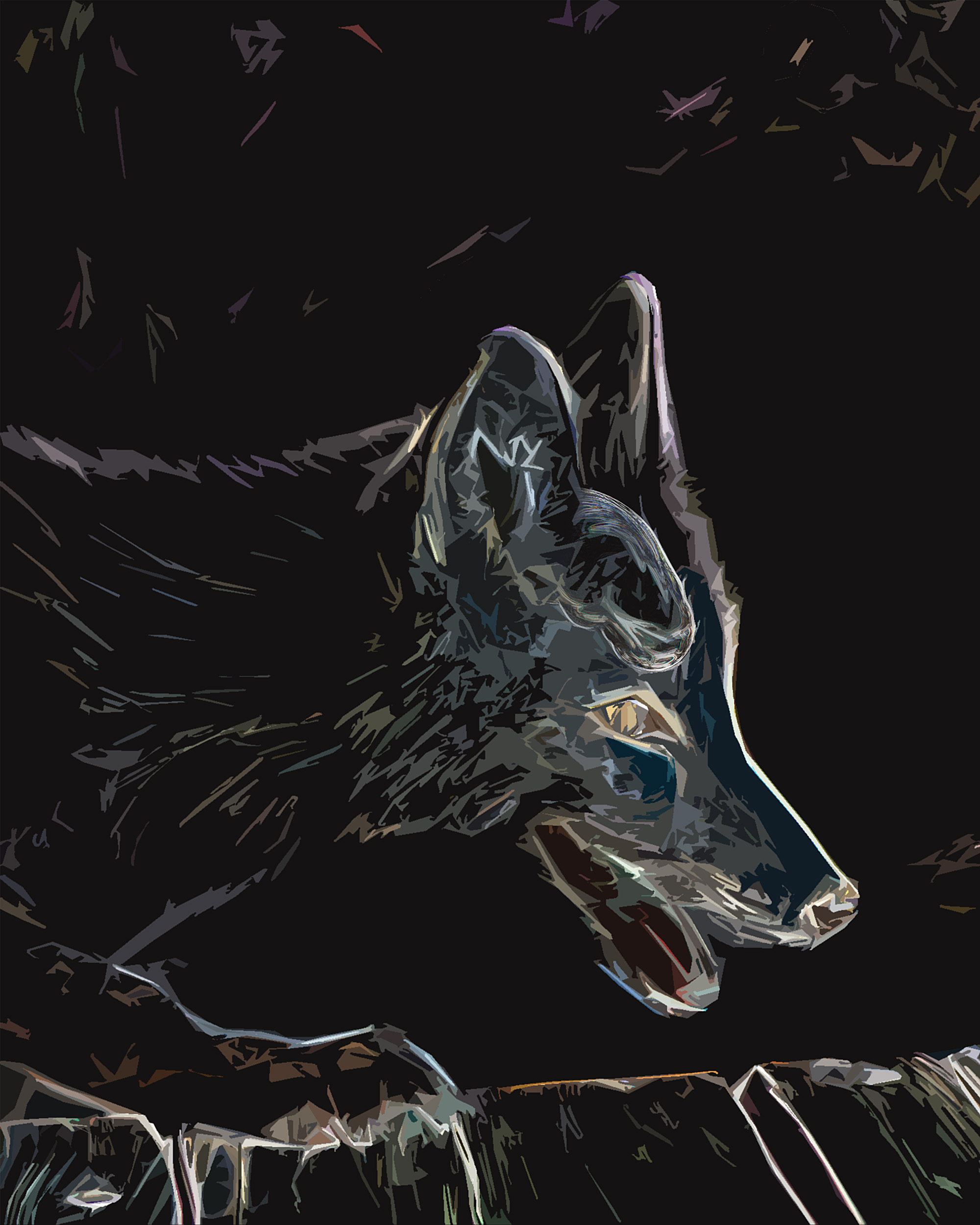 Fox illustration.