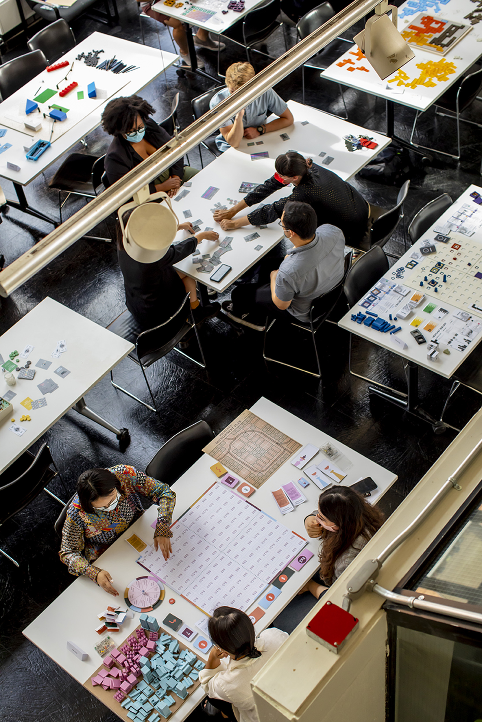 Graduate School of Design classroom.