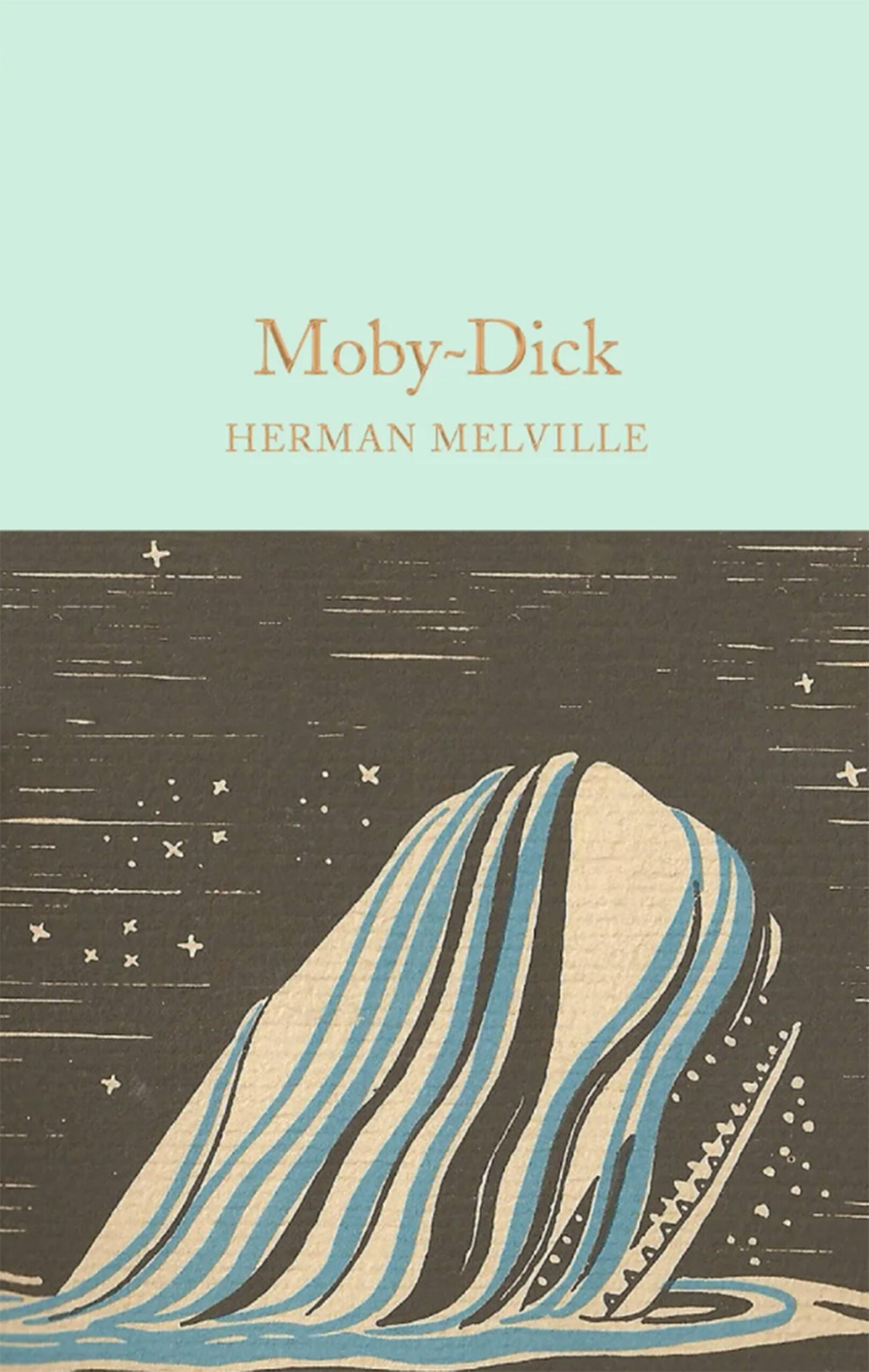 Book cover: Moby-Dick.