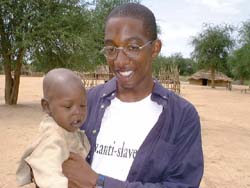 Photo of Jay Williams in Sudan