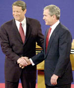 Al Gore and George W.