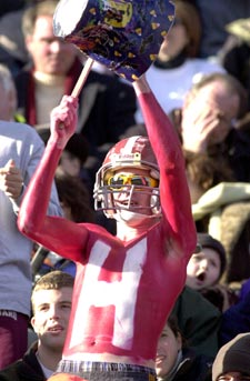 Photo of Harvard fan