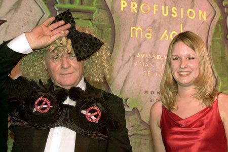 Anthony Hopkins an Suzanne