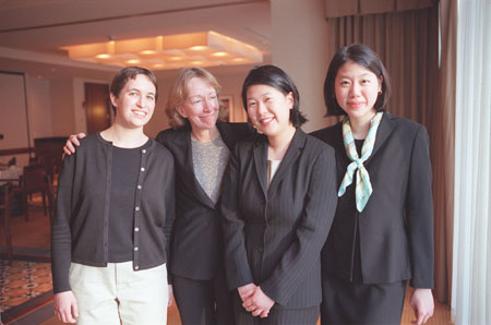 Amy Offner, Doris Kearns Goodwin, Hannah Choi and Peggy