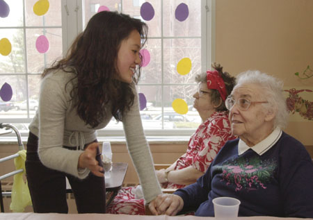 Linda Zhang and Mary