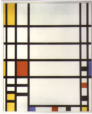 Mondrian painting