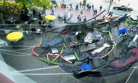 'Nest', an installation at Holyoke Center
