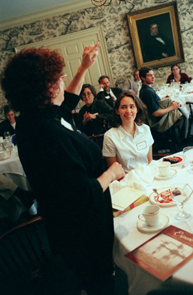 Jane Sylvester toasts Ashley