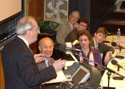 Judah Folkman, Dudley R. Herschbach, Barbara J. Grosz, Lene Hau, Andrew Murray and Edward O.