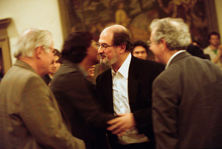 Salman Rushdie, Jamaica Kincaid, John Ashbery and James Atlas