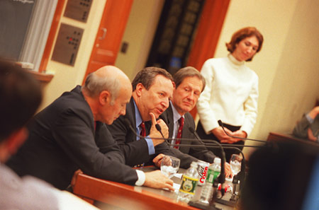 Joseph S. Nye, Lawrence H. Summers, Robert Clark and Anne-Marie