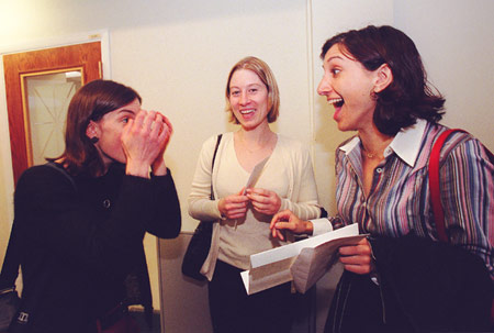 Kata Himes, Carolyn Kloek and Anjali