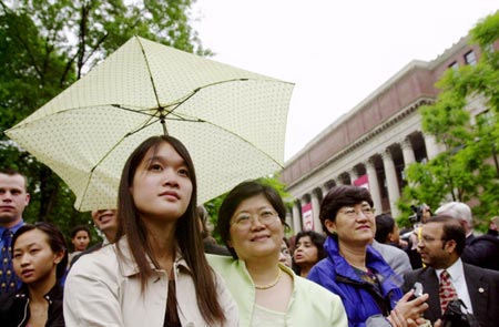 Sonia Cheng (left) and Winnie