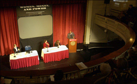Panelists at Radcliffe