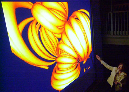 Image of changes in heat output from