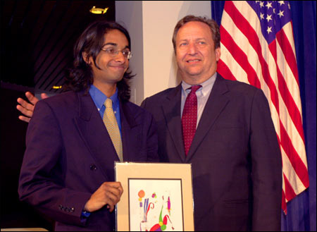 Krishnan Subrahmanian, President Lawrence H.