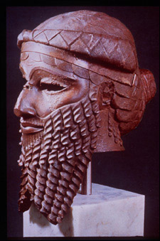 head of akkadian ruler nineveh