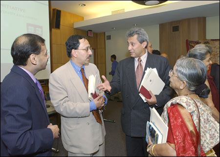 Abul Hassan Chowdury, Sugata Bose, Saleem Sherwani, Krishna