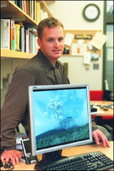 Matt Welsh with laptop
