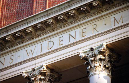 Widener facade