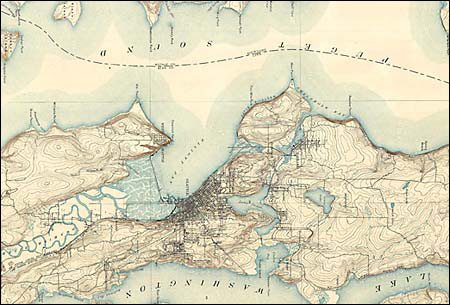 U.S. Geological Survey, Seattle, Wash., Quadrangle, 1893