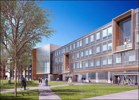 A rendering of the Northwest Building