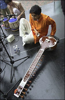 sitar player