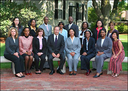 New adminstrative fellows and staff