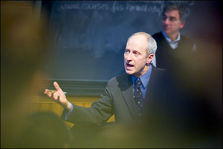 Michael Sandel and Douglas Melton
