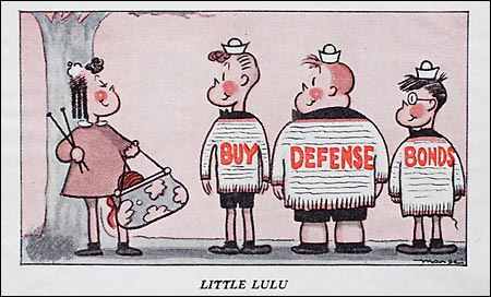 Defense Bonds cartoon