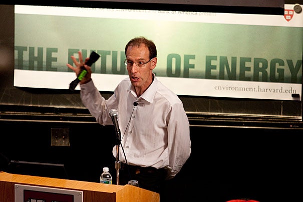 University of Calgary’s David Keith kicked off the Future of Energy speaker series focusing on geoengineering options. Geoengineered solutions to climate change fall into roughly two categories, Keith said. The first, carbon cycle engineering, includes slower and more expensive solutions. The second category, solar radiation management, includes shorter-term fixes that block sunlight from reaching the Earth and then getting trapped by greenhouse gases.