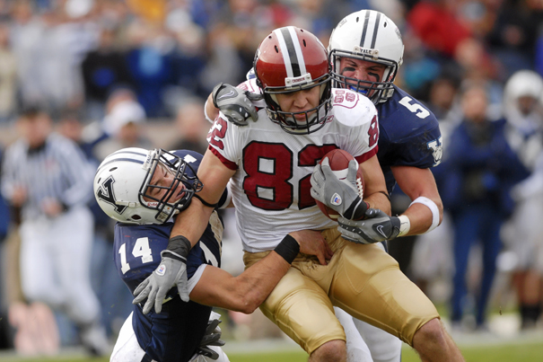 Harvard senior wide receiver Matt Luft '10 and the Crimson travel to New Haven, Conn. for the 126th edition of "The Game."