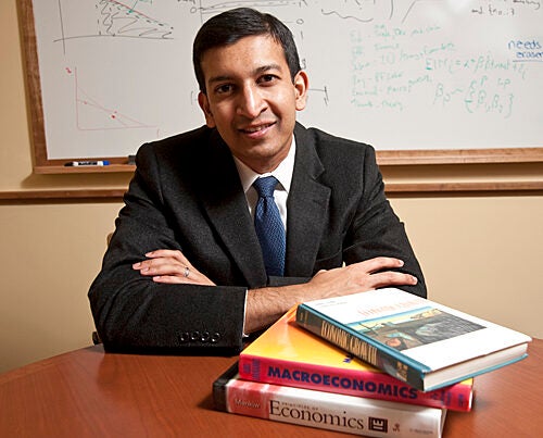 Raj Chetty finished his Harvard doctorate, then started his career as an assistant professor at the University of California, Berkeley. Last spring he returned to Cambridge as one of the most cited young economists and an acknowledged leader in the field of public economics.