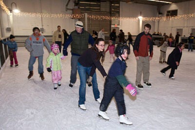 Allston residents flocked to the Harvard Allston Skating Rink during its grand opening Jan. 15, with promises of making it a regular stop on the family fun circuit.