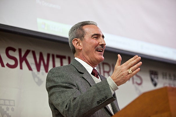 University of Phoenix President William J. Pepicello, at the Harvard Graduate School of Education's Askwith Education Forum, argued that students receiving an online education "don't make a distinction between physical and virtual learning." 