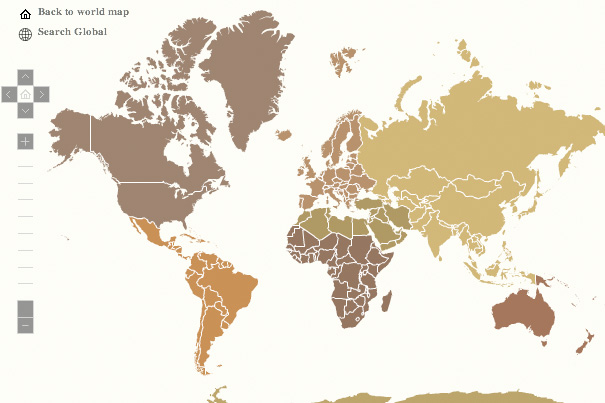 Harvard Wordwide Map