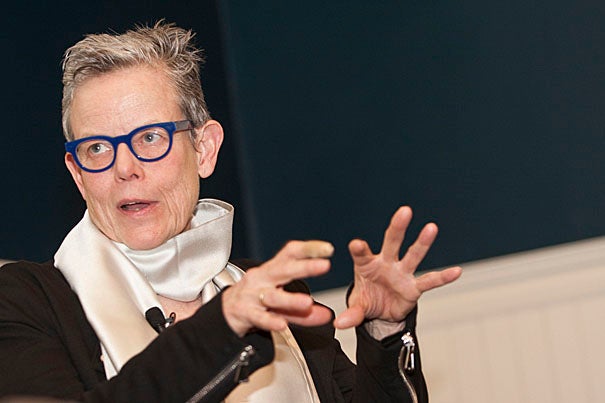 Visual artist, writer, and curator Catherine Lord ’70 received the 2010 Harvard Arts Medal Thursday evening (April 29), kicking off Harvard’s annual Arts First Festival this weekend. 