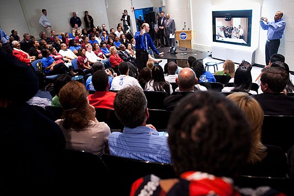 Harvard University and Cisco unveil a gift to Boston and Cambridge schools that will allow students and teachers to video conference with individuals around the world. As part of this partnership, Harvard has agreed to share its access to the high-speed Internet2 connection with all 148 public schools in Boston and Cambridge. 