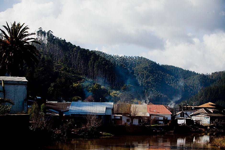 A view of Tomé in Concepción, an area greatly affected by the earthquake. Stephanie Mitchell/Harvard Staff Photographer