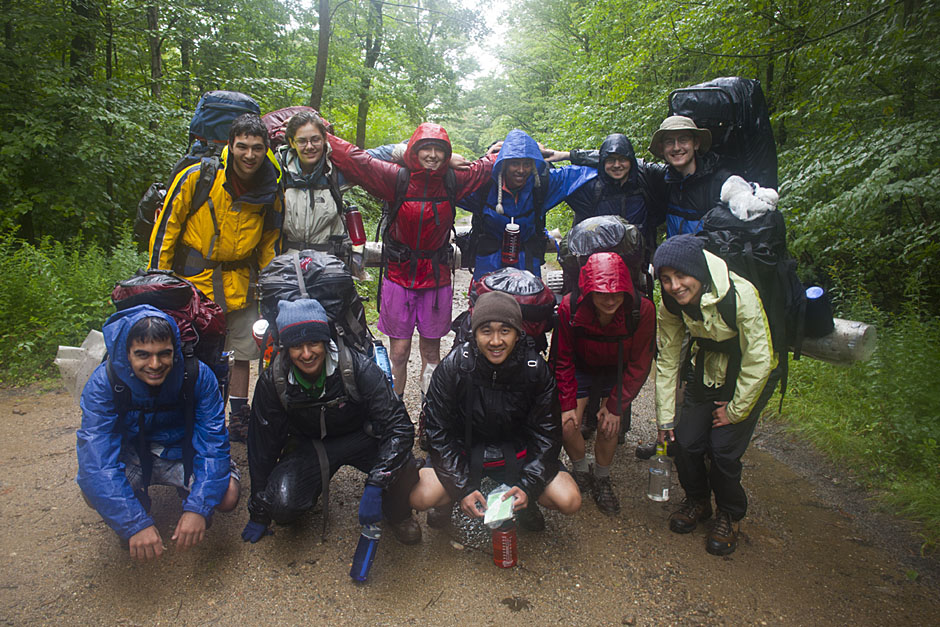 Trip 43 (back row, from left): Jason Gandelman, Anne McKenna, Emma Franklin, Simone Polanen, Stephen Bates, Matthew Warshauer; (front row, from left): Nikhil Mulani, Keerthi Reddy, Henry Yin, Leah Schulson and Katya Johns.
Justin Ide/Harvard Staff Photographer