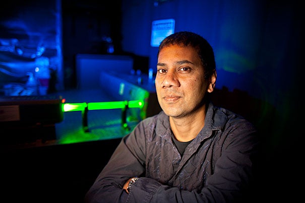 Professor Venkatesh N. Murthy and his colleagues at Harvard and Cold Spring Harbor Laboratory used light to study smell, applying the infant field of optogenetics to the question of how cells in the brain differentiate between odors. “In order to tease apart how the brain perceives differences in odors, it seemed most reasonable to look at the patterns of activation in the brain,” Murthy said. 