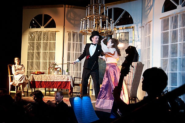 The Dunster House Opera Society production of "Die Fledermaus" takes the stage.