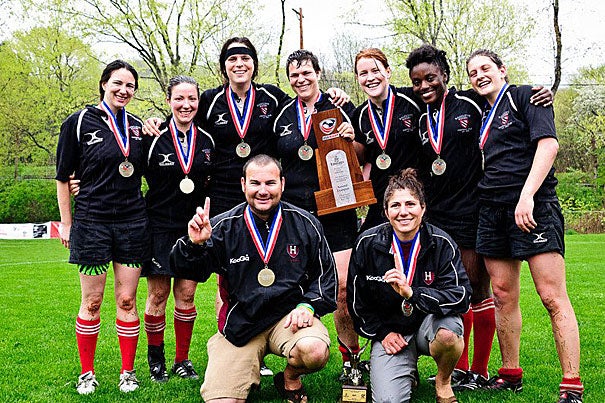 “We ran together shouting, crying, hugging,” says Evan Hoese ’11 (top row, far right), most valuable player of the championship tournament. “There was so much emotion on the field. We just wanted to be together.”