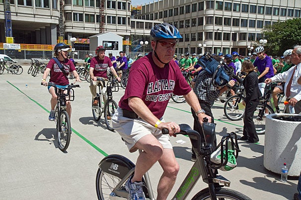 Harvard is sponsoring five of Boston’s new Hubway stations, including four in Allston.