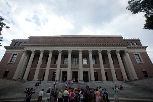 The new Harvard Library system will join individual libraries together into five affinity groups. “This affinity group model maintains the individuality of the libraries while providing mechanisms for the cross-campus collaboration that the system needs for its strategic development and overall organizational effectiveness,” said Provost Alan Garber.