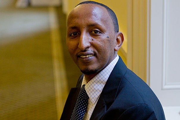 At Harvard, Mohamed Omar helps to ensure that the University is following environmental rules and regulations in its 700-plus buildings. Inspired by his day job, Omar completed a doctorate in cleaner production and pollution prevention at the University of Massachusetts, Lowell, School of Health and Environment.