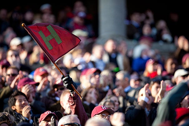 Harvard beat Yale in New Haven on Saturday, 45-7.