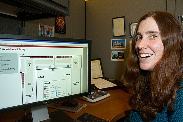 Ann-Marie Costa, head of library billing and privileges for Widener and Lamont Libraries, recently led a team of librarians and developers to create Inscriptio, software now in use at Widener that takes the guesswork out of the carrel assignment process and makes grad students' lives a little bit easier.