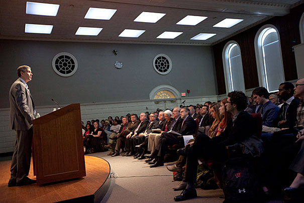 “It’s a stain on our nation that today one in four American students fails to finish high school on time or drops out … that is absolutely morally unacceptable and economically unsustainable,” U.S. Secretary of Education Arne Duncan told his Harvard audience.