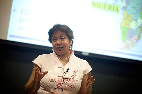 Debarati Guha Sapir, director of the Brussels-based Centre for Research on the Epidemiology of Disaster, said that some of the dramatic increase in natural disasters observed since 1950 — up to 400 in 2011 from 50 in 1950 — is due to improved communications and reporting in remote places that used to be invisible to the international community.